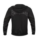 Snoop Lion Head Minimalistic Logo Art Black Pullover Hoodie