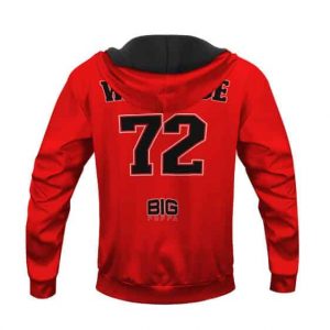 The Notorious B.I.G. 72 Logo Orange Pullover Hoodie