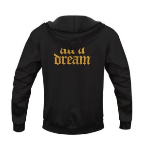 The Notorious B.I.G. It Was All A Dream Art Black Hoodie