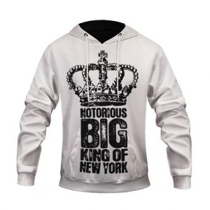 The Notorious B.I.G. King Of New York Badass Hoodie Jacket