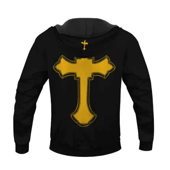 Thug Life 2Pac Shakur Iconic Cross Tattoo Pullover Hoodie - Rappers Merch