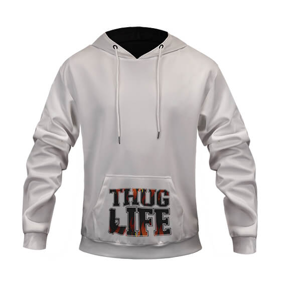Thug Life Pistol Gun Artwork Dope Tupac Shakur Hoodie