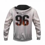 Tupac Shakur 96 Flame Typography Art Stylish Pullover Hoodie
