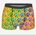 Vibrant Rainbow Snoop Dogg Trippy Art Men_s Underwear