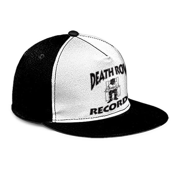 2Pac Amaru Shakur Death Row Records Logo Snapback Cap
