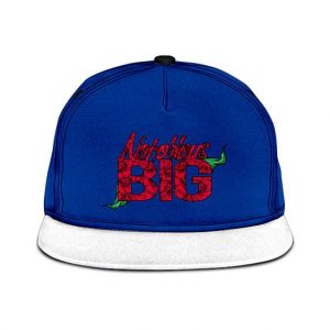 American Rapper Notorious B.I.G. Flower Art Snapback Hat