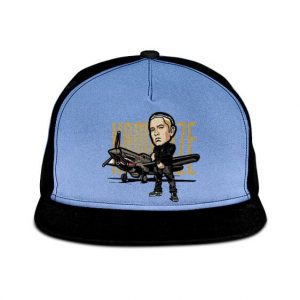 Hype Beast Eminem Kamikaze Caricature Design Snapback Hat