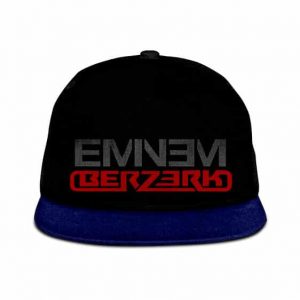 Marshall Mathers Eminem BERZERK Logo Badass Snapback Cap