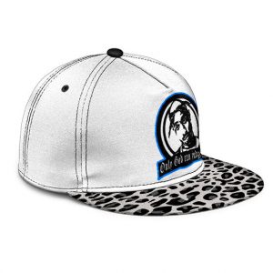 Only God Can Judge Me Tupac Shakur Snow Leopard Snapback