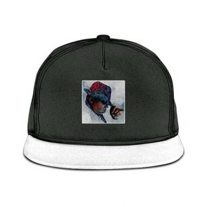 Rap Icon Biggie Smalls Side View Portrait Snapback Hat