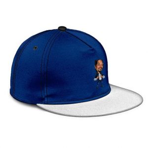 Awesome Westside Snoop Dogg Blue Snapback Hat