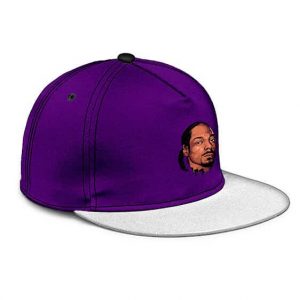 Stylish Snoop Dogg Vectorized Art Cool Snapback Hat