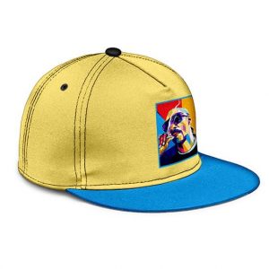 Snoop Dogg Smoking Mosaic Art Snapback Baseball Hat