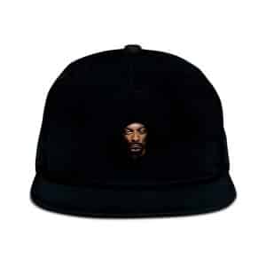 Snoop Doggy Dogg Silhouette Black Snapback Cap