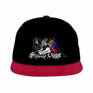 Cool Snoop Dogg Vibrant Colors Artwork Snapback Hat