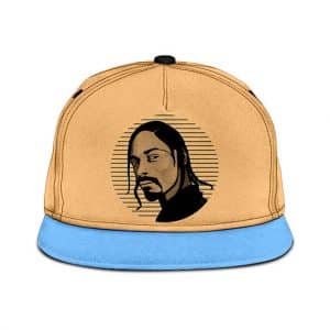 Snoop Dogg Vectorized Artwork Snapback Baseball Cap