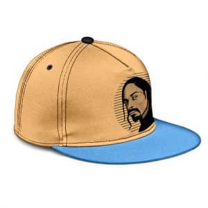 Snoop Dogg Vectorized Artwork Snapback Baseball Cap