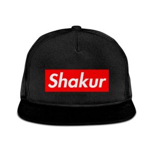 Shakur Supreme Logo Inspired Makaveli Snapback Cap
