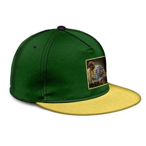 The Notorious B.I.G. Counting Money Art Green Snapback