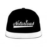 The Notorious B.I.G. Logo Design Black & White Snapback