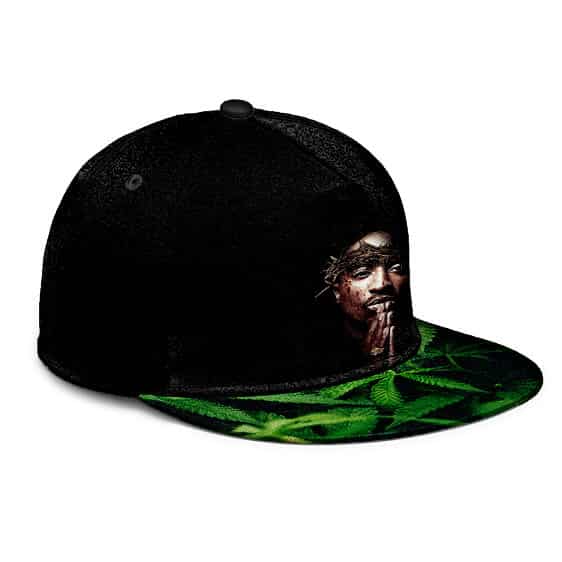 Tribute to Tupac Shakur OG Kush Visor Snapback Hat