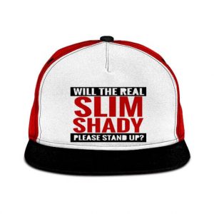 Will The Real Slim Shady Please Stand Up Badass Snapback Hat