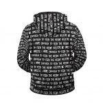 Believe Me Sweetie Big Poppa Lyrics Black Zipper Hoodie