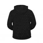 Biggie Crowned King Gothic Pattern Black Zipper Hoodie