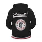 Biggie Smalls Notorious All-Star Logo Black Zipper Hoodie