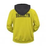 Brooklyn's Finest Biggie Smalls Yellow Zipper Hoodie