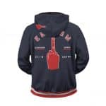Detroit Rapper Slim Shady Eminem Middle Finger Zip Up Hoodie