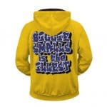 Hip Hop Biggie Smalls Is The Illest Yellow Zip-Up Hoodie
