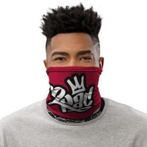 Hip-Hop Rapper Tupac Makaveli Wearing Hoodie Neck Warmer