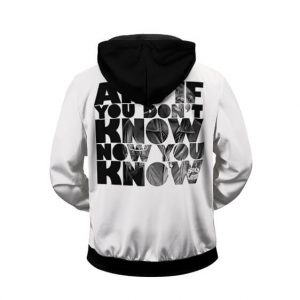 If You Don't Know Now You Know Juicy Song Zip-Up Hoodie