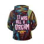 It Was All A Dream Multicolor Biggie Smalls Zipper Hoodie