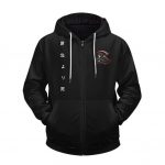 Marshall Mathers Eminem Death Over Defeat Zip Up Hoodie