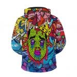 Notorious B Biggie Smalls Graffiti Art Style Zipper Hoodie