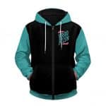 Notorious Biggie Smalls Where Brooklyn At Zip-Up Hoodie