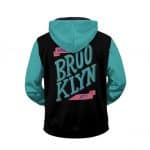 Notorious Biggie Smalls Where Brooklyn At Zip-Up Hoodie