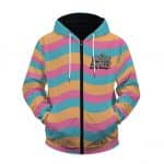 Retro Biggie Smalls Logo Icon Minimalist Zipper Hoodie