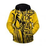 Stereotype Of A Black Male Misunderstood Art Zip-Up Hoodie