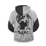 Thug Life Tupac Amaru Shakur Graffiti Zip Up Hoodie