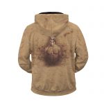 Awesome Tupac Shakur Off White Dope Zip Up Hoodie