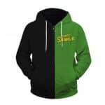 Tupac Shakur Ned Flanders Parody Funny Zip Up Hoodie
