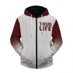 Gangsta Tupac Shakur Hit Em Up Dope Zip Up Hoodie