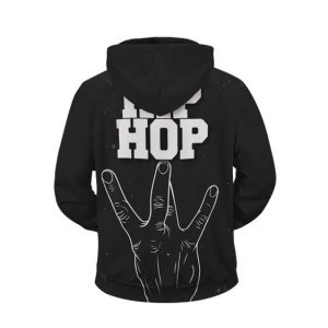 Tupac Shakur Logo Westside Hip Hop Zip Up Hoodie