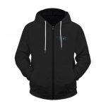 Tupac Shakur Logo Westside Hip Hop Zip Up Hoodie