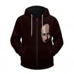 Tupac Amaru Shakur Iconic Quote Black Zip Up Hoodie