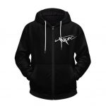 2Pac Amaru Shakur Silhouette Dope Black Zip Up Hoodie