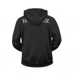 Better Dayz Logo 2Pac Shakur Black Zip Up Hoodie